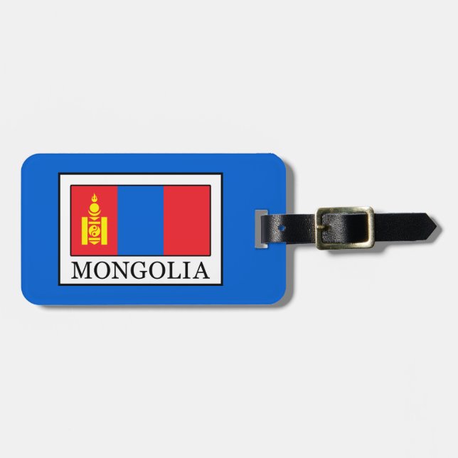 Mongoliet Bagagebricka (Horisontell Framsida)