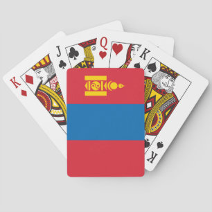 Mongoliet flagga casinokort