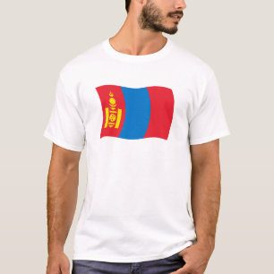Mongoliet Flagga Tröja