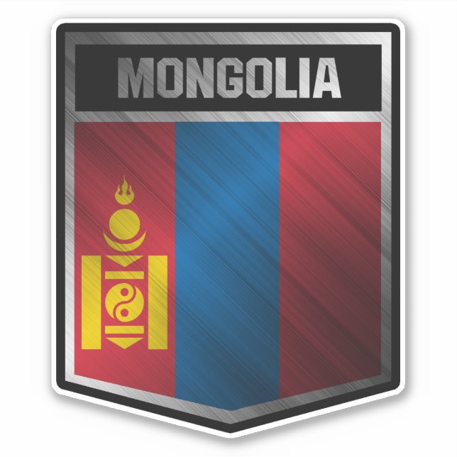 Mongoliet Klistermärken (Framsida)