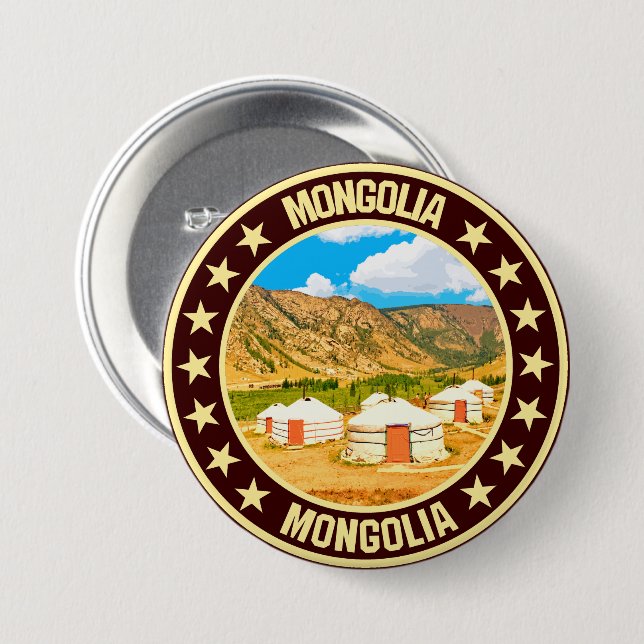 Mongoliet Knapp (Framsida & baksida)