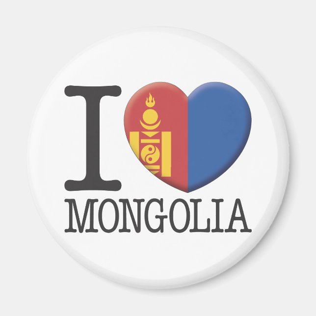 Mongoliet Magnet (Framsidan)