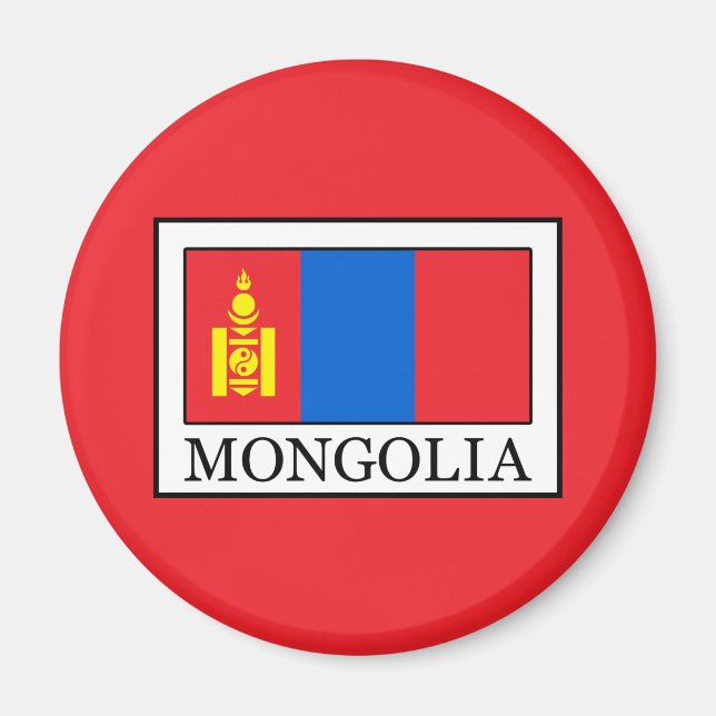 Mongoliet Magnet (Framsidan)