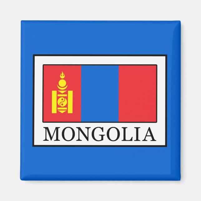 Mongoliet Magnet (Framsidan)