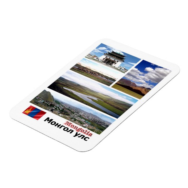 Mongoliet - Mosaic - Magnet (Vänstra Sidan)