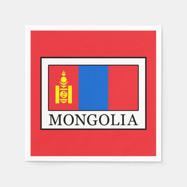 Mongoliet Pappersservett (Framsidan)
