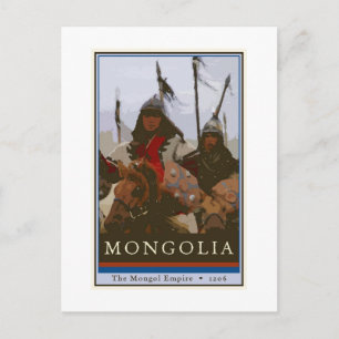 Mongoliet Vykort