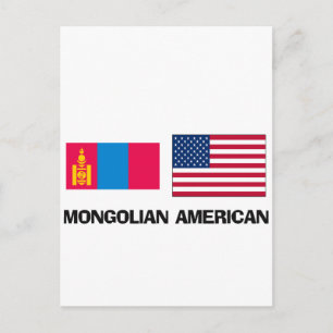 Mongolisk amerikansk vykort