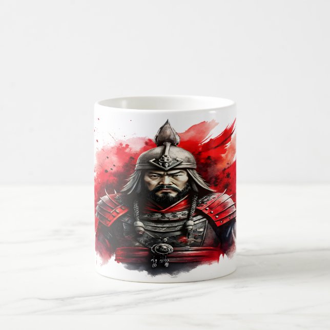 Mongolisk Warrior Kaffemugg (Center)