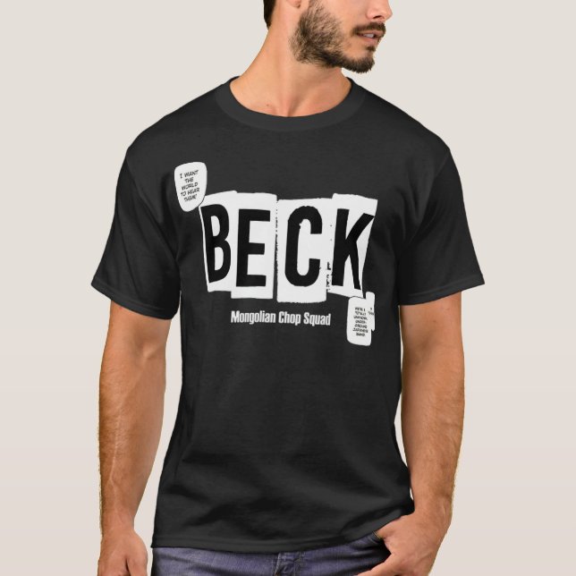 Mongoliska Chop Squad-band - bästa internetvänner T Shirt (Framsida)