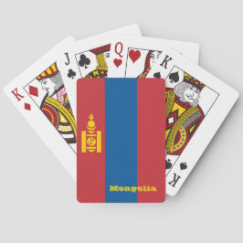 Mongoliska Flagga, mongoliet-spelkort Casinokort
