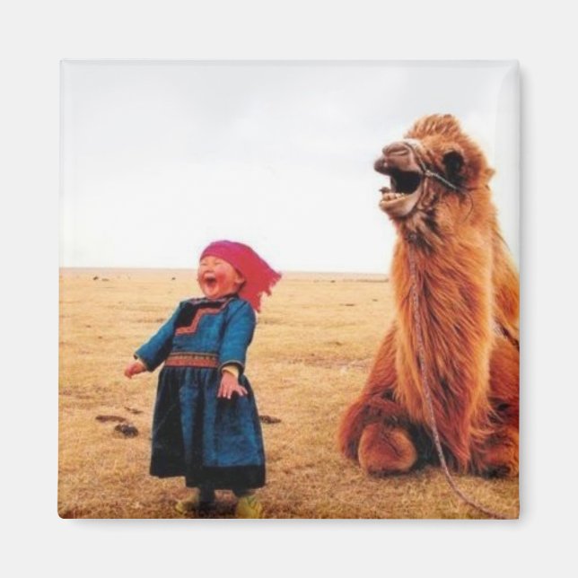 Mongoliska minnen2 magnet (Framsidan)