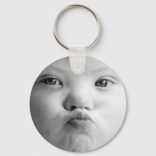 Mongolismkyss Keychain Nyckelring