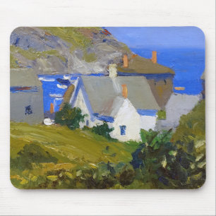 Monhegan Houses Maine av Edward Hopper Musmatta