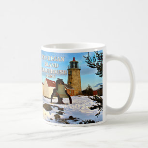 Monhegan Island fyr, Maine Mugg