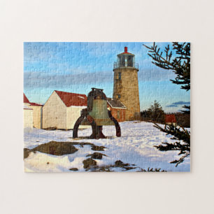 Monhegan Island fyr, Maine Pussel
