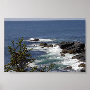 Monhegan klippa poster