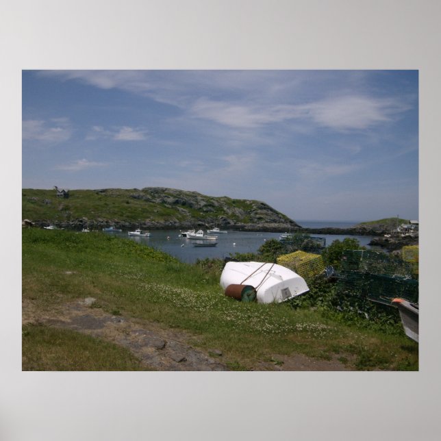 Monhegan Poster (Framsidan)