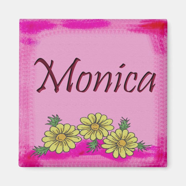 Monica Daisy Magnet (Framsidan)