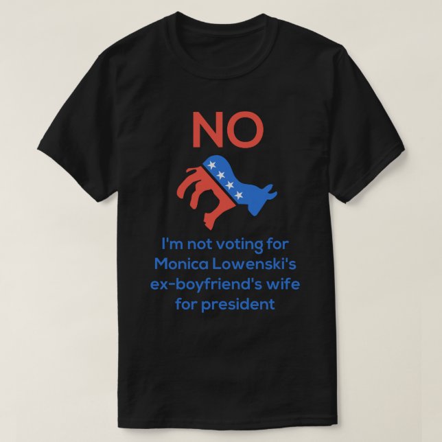 Monica Lowenskis Före detta-pojkvän fru T-shirt (Design framsida)