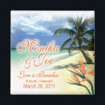 Monikas favoritmagnet i Personligt bröllp Magnet<br><div class="desc">Det här spara datum meddelande har varit personlig för en kund, men om du vill se det finns det en tom mall som du kan anpassa med dina egna inställningar för text och teckensnitt. Det finns även matchande klistermärken, spara datum meddelande, inbjudningar, klistermärken, vykort och OSA kort för denna utformning....</div>