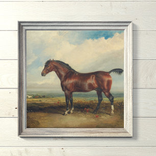 "Monitor" Horse Painting by James Ward Canvastryck