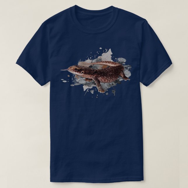 Monitor Lizard Savannah Reptile Pet T Shirt (Design framsida)