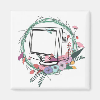 Monitor och krans magnet