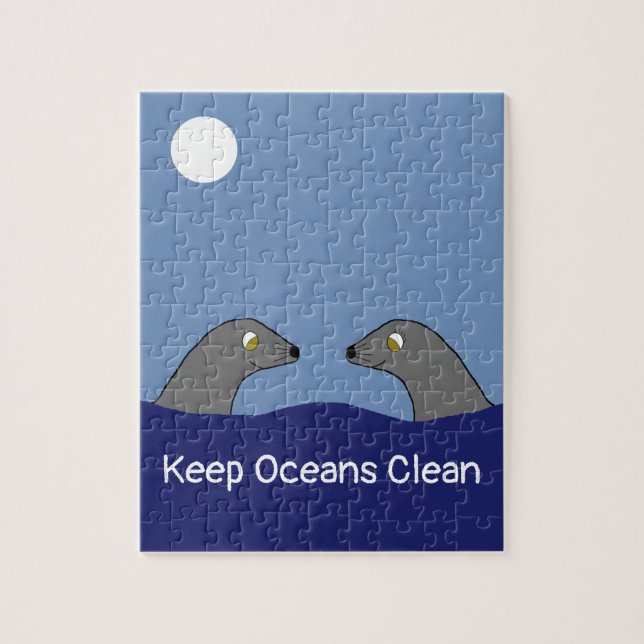 Monk Seals Dating Pussel (Vertikal)