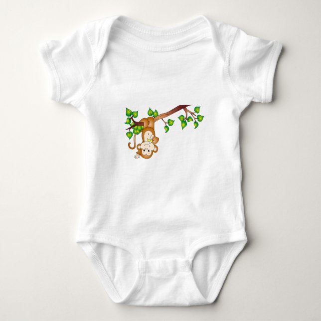 monkey5_gif.gif t-shirt (Framsida)
