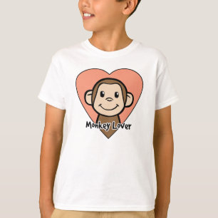 Monkey Älskare T-shirt