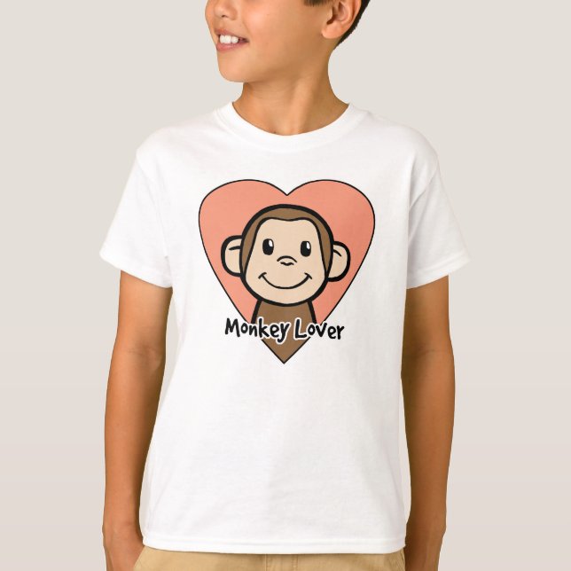 Monkey Älskare Tröja (Framsida)