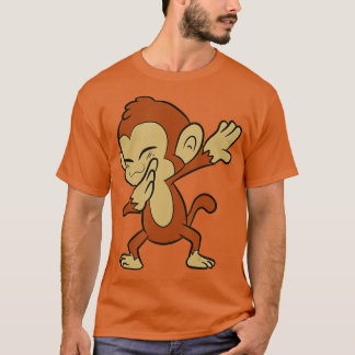 Monkey Animal Ape Funny Dabbing Monkey T Shirt