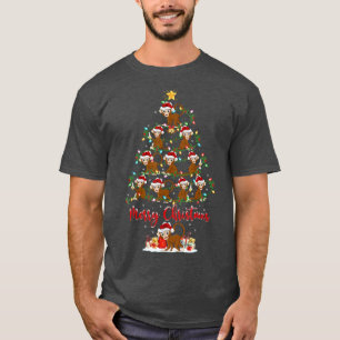 Monkey Animal Lover Matching Santa Monkey Christma T Shirt