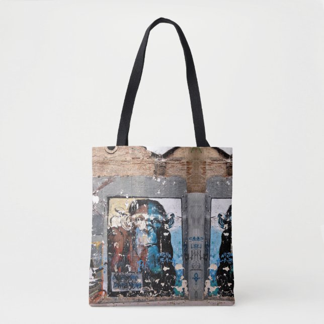 Monkey Anpassningsbar - allt-over-print Tote Bag Tygkasse (Framsida)