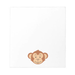 Monkey Ansikte Anteckningsblock