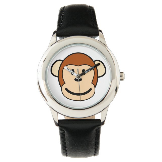 Monkey Ansikte Armbandsur (Framsida)