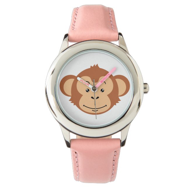 Monkey Ansikte Armbandsur (Framsida)