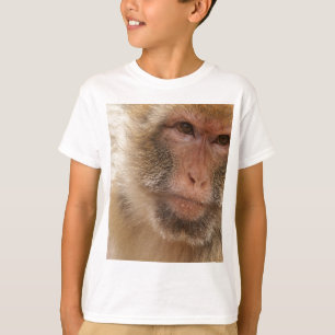 Monkey Ansikte Barn T-Shirt