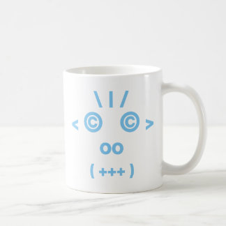Monkey Ansikte (blå) Kaffemugg