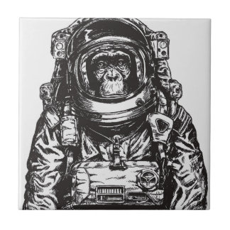 Monkey Astronaut Kakelplatta