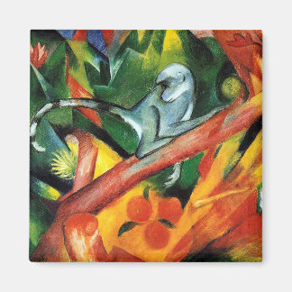 Monkey av Franz Marc Magnet