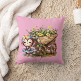 Monkey Ballerina Kudde