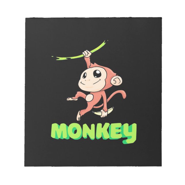 Monkey Banana Anteckningsblock (Framsida)