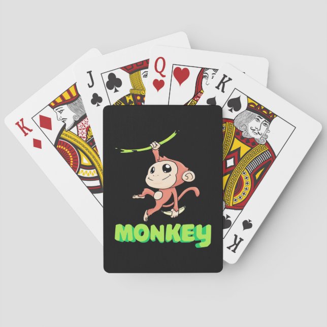 Monkey Banana Casinokort (Baksidan)