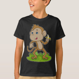 Monkey Banana Fruit T Shirt