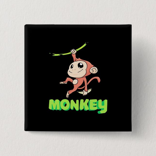 Monkey Banana Knapp (Framsida)
