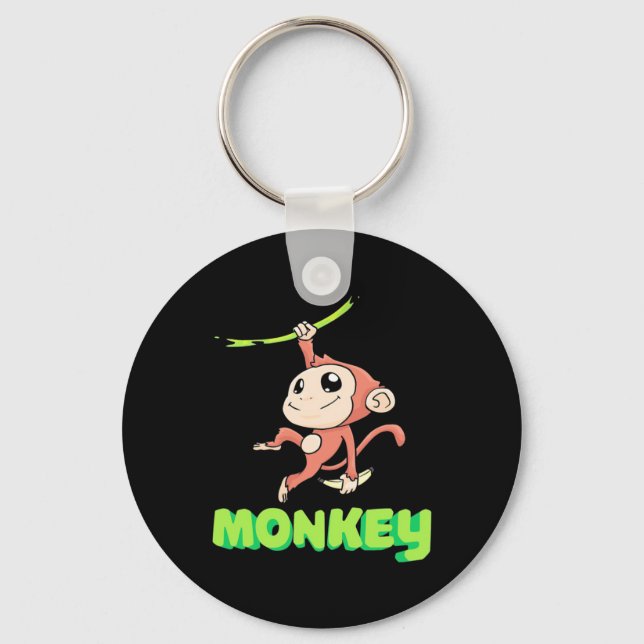 Monkey Banana Nyckelring (Framsida)