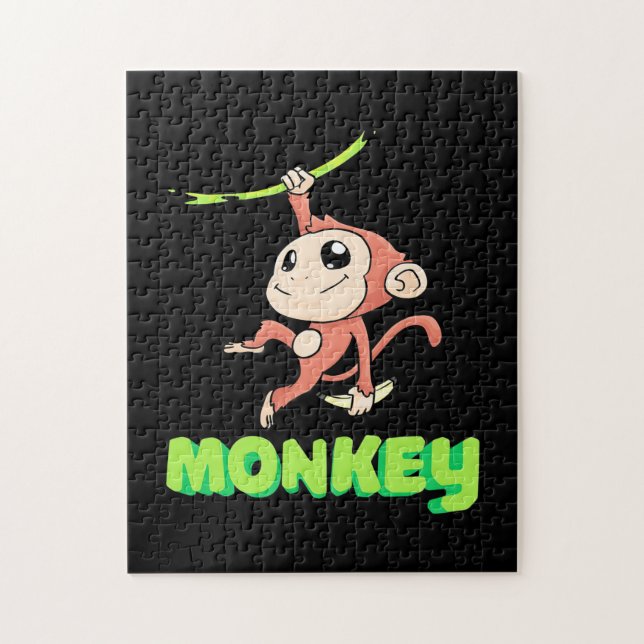 Monkey Banana Pussel (Vertikal)