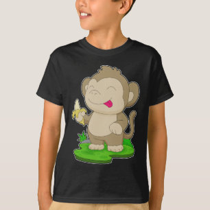 Monkey Banana T Shirt